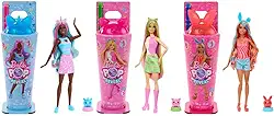 Barbie Pop Reveal Boneca Série de Animaizinhos Surpresa para crianças a partir de 3 anos