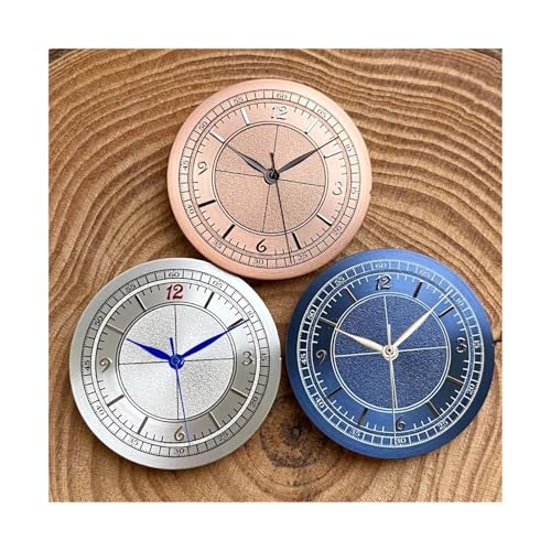 Cadran montre blanc 32mm r&eacute;solution alignement pour ETA2824 PT5000 - 4