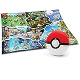 Pokemon Trainer Mission - Electronic Detector Will Guide You On 40 Missions, Voice & Light Instructions, Collect 65, Trainer Map, Kids 5+ Brown Box Packaging