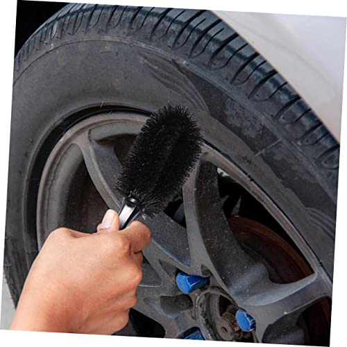INOOMP 4Pcs Escova De Lavagem De Rodas Ferramentas De Limpeza De Carros Kits De Limpeza Kits De Lava