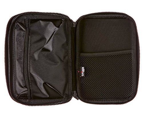 Smiggle, Astuccio, Doppia zip, Colore: nero