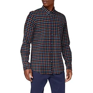 LERROS B.d. Herringbone heren Buttondown shirt