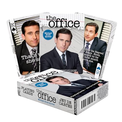 Baraja de cartas The Office Michael quotes poker