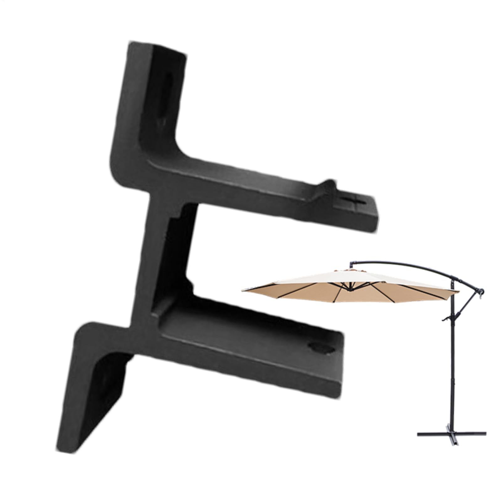 Supports de montage d'auvent en alliage d'aluminium au design durable pour store de terrasse