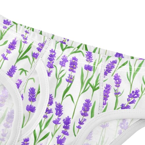 Lavender Flowers Toddler Boy's Underwear 2T 202c18914