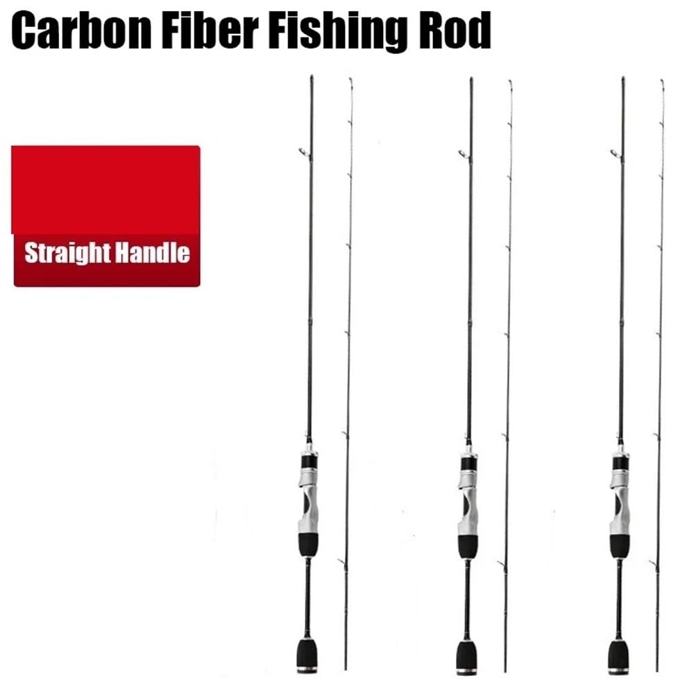 Wędka, Ultralight Carbon Spinning Rod 1.68m Small Bait System for Trout Fishing Sprzęt wędkarski