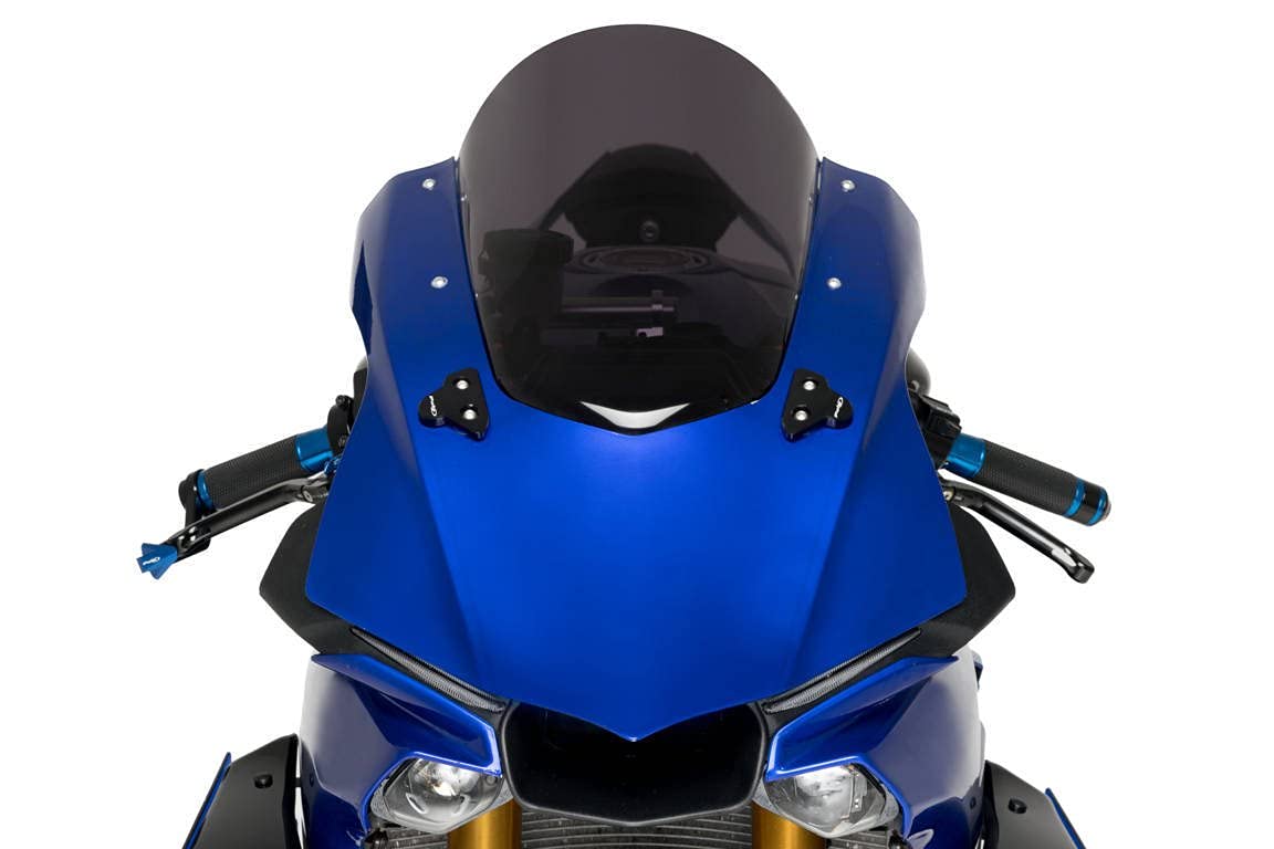 Amazon.com: Puig Mirror Block Off Plate Set Yamaha YZF-R1 15-20