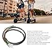 Tissting Electric Scooter Motor Wire Harness - 2.5mm Copper Core Cable for 10in Hub Motor 1200W, Universal E-Scooter Replacement Part, High Sensitivity & Easy Installation
