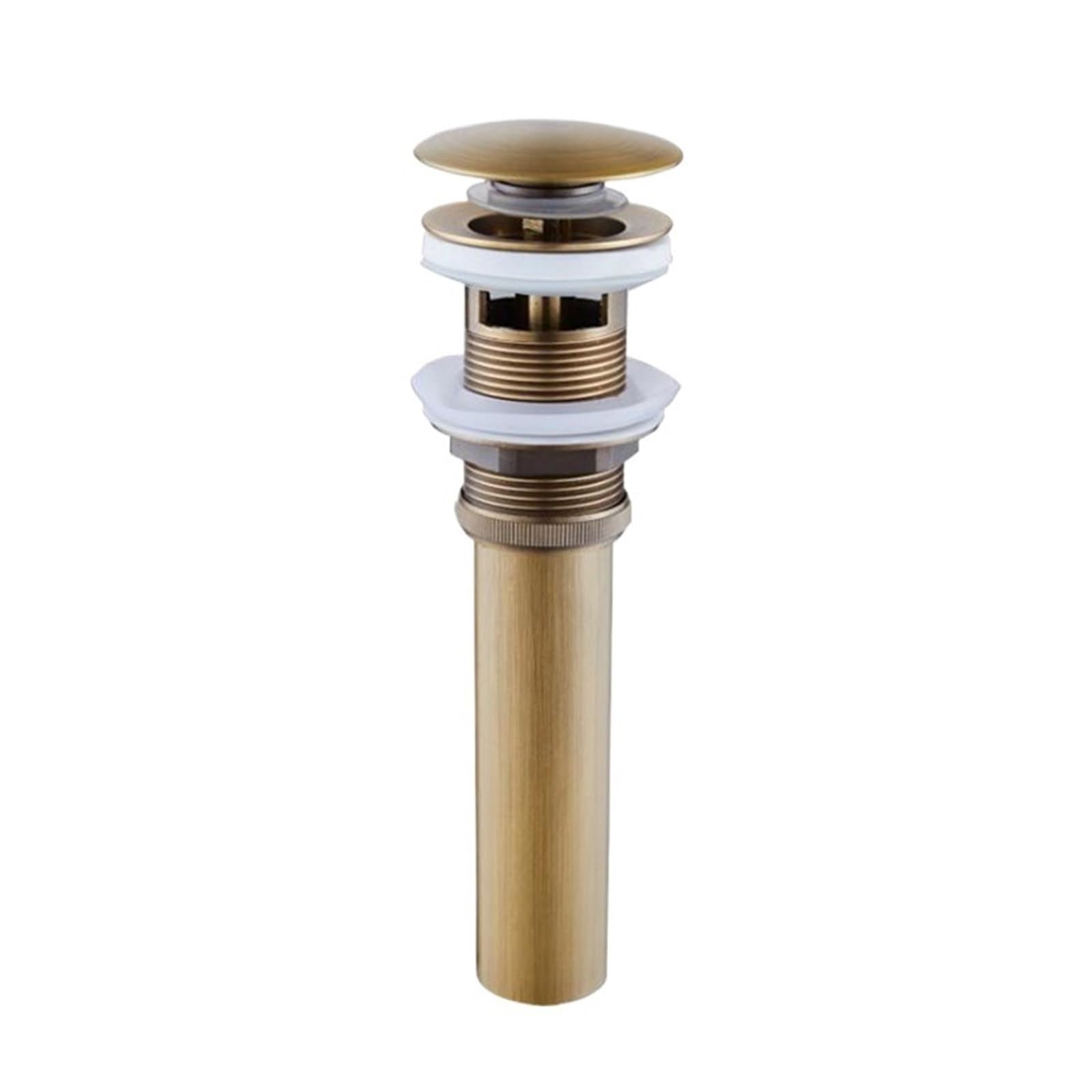 Pop Up Clack, Replacement Pop Up Sink Plug Clic Clac With Overflow Brass Copper Drain(Zr2002-3)