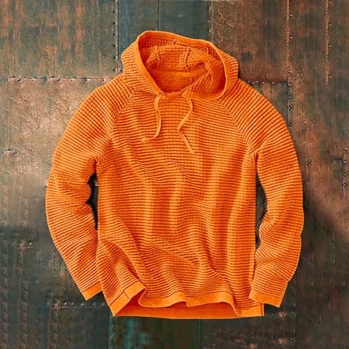 Abrigo cálido de hombre tipo sudadera con capucha para viento 2