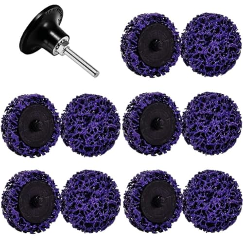 Disque de meulage 2 pouces en acier pour moto et voiture (11Pcs)