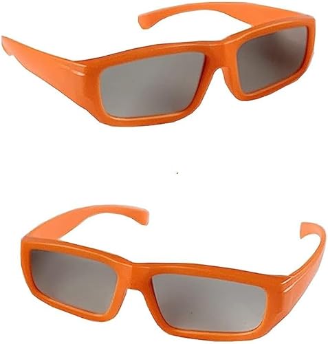 Miniatura 6 de Bookishbunny 5 pares de lentes de plástico para visión solar con certificación ISO, 2 pares para adultos y 3 pares de niños