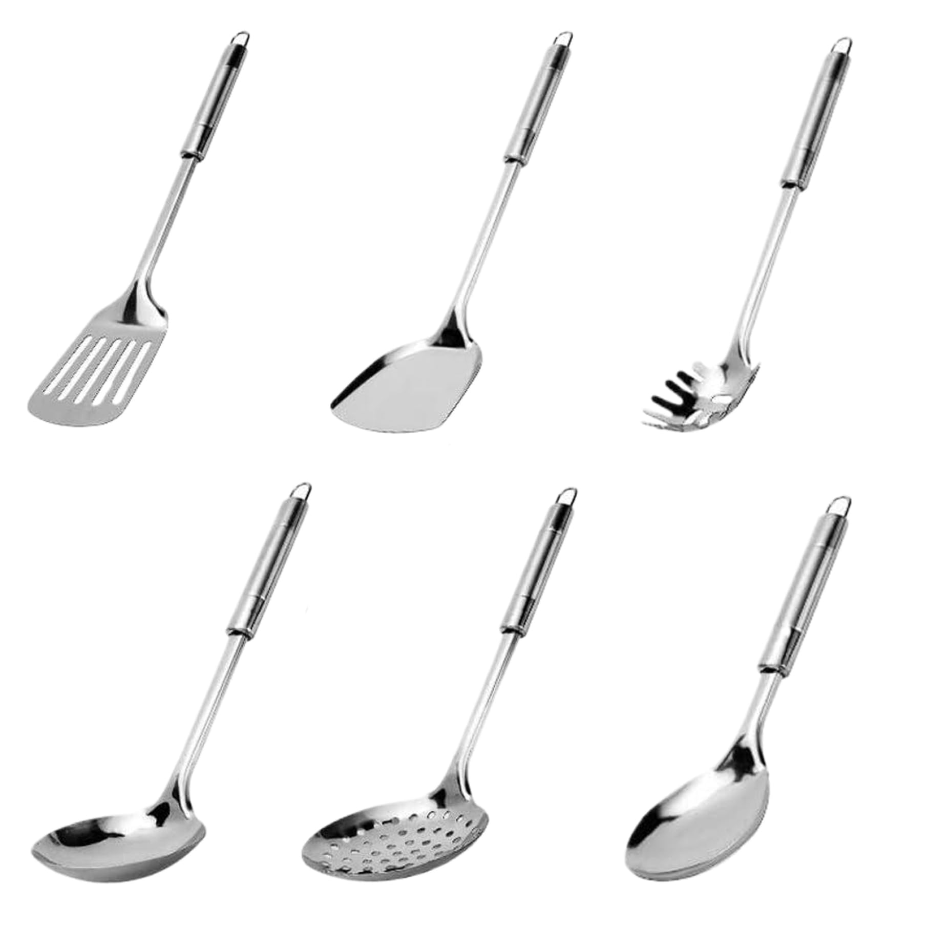 Stainless Steel and Nylon Turner in Silver