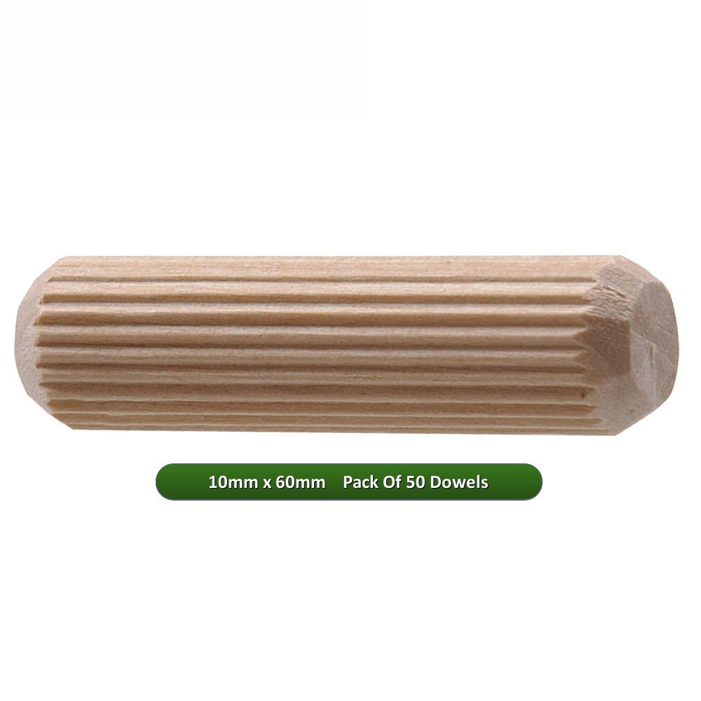 Fort Fasteners® Wooden Dowel 10mm x 60mm Pack Of 50 — image 1