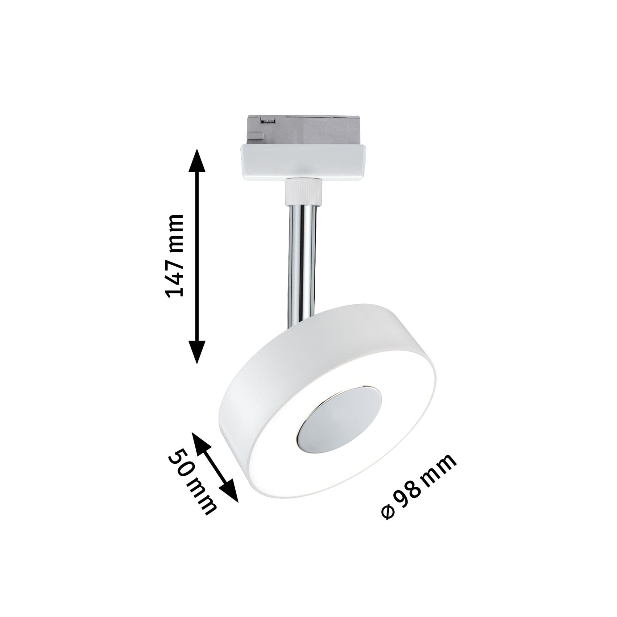 Paulmann URail System LED Spot Circle 1x5W Weiß 230V