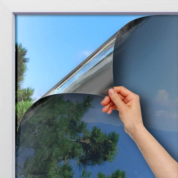 Vinilo para ventana con privacidad y bloqueo de calor 35.4in x 7ft miniatura 1