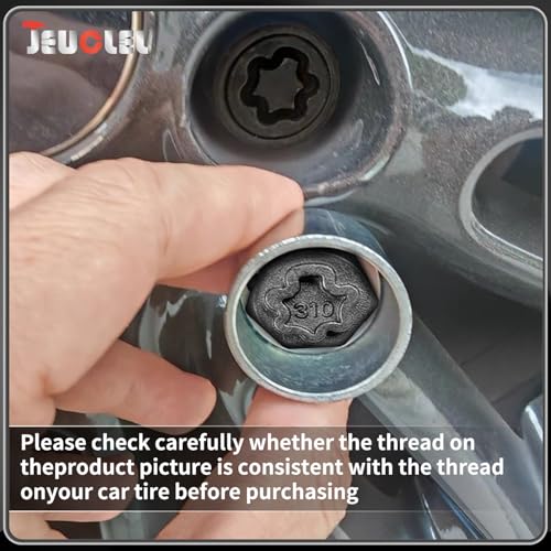 Image of 32PCS Wheel Lock Nut Key Kit Compatible with Mercedes Benz