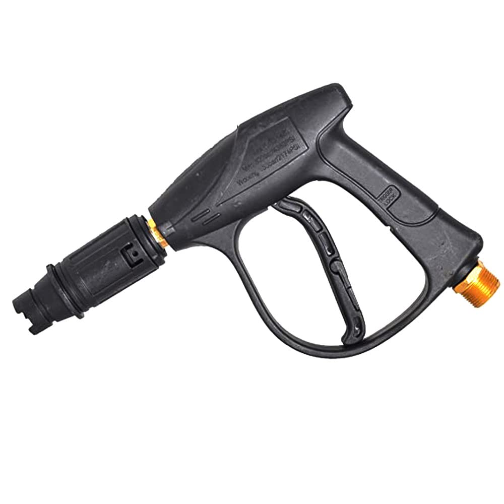 High Pressure Washer Gun for Electric Car Wash Machine Cleaning High Adjustable Jet Water Adjustable Nosel Flow Spary Washers Gun (Color- Black, Material -Plastic)-picture-42