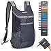 G4Free Small Packable Shoulder Backpack Lightweight Hiking Daypacks Small Casual Foldable Camping Outdoor Bag 11L(Gray)