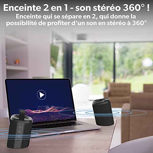 Enceinte Bluetooth T’NB flottante et 100% étanche pour piscine