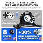 Niceday Pedaltrainer, Arm und Beintrainer Senioren, Beintrainer für Zuhause, Mini Heimtrainer, Hometrainer Mini Fitnessgerät für Zuhause Büro, Platzsparend – Bild 3