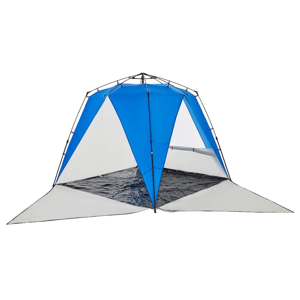 Genérico Tienda de Playa 4 Personas Impermeable Apertura rápida Azul,Deportes,Actividades al Aire Libre,Camping y Senderismo,Tiendas de campaña-4005305