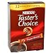 Nescafe Taster's Choice House Blend Instant Coffee, 22 Count Single Serve Sticks