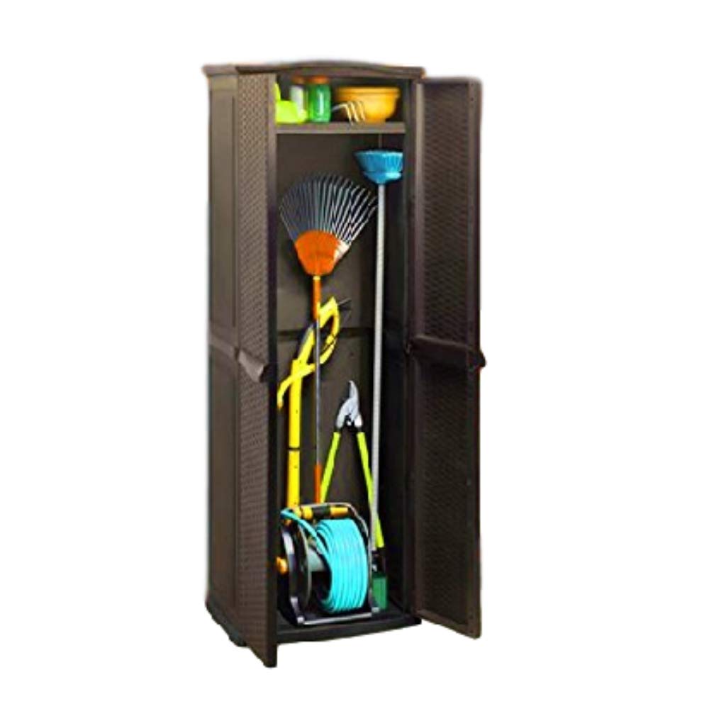 Buy Rattan Storage Unit Large Box Shed Plastic Garden