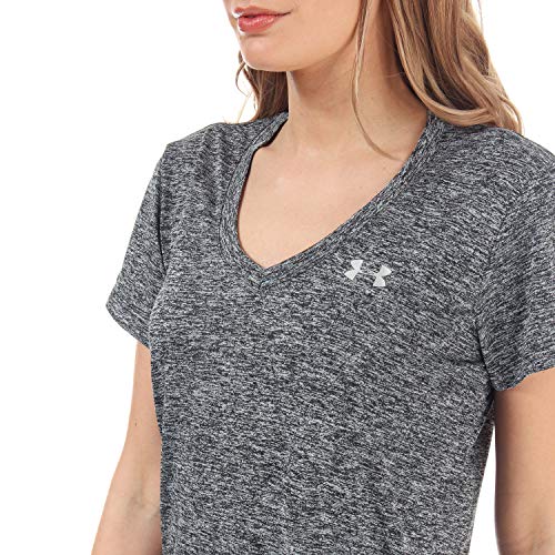 Image of Under Armour Womens Tech V-Neck Twist Short-Sleeve T-Shirt