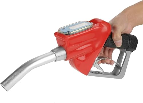 Miniatura 6 de Pistola de boquilla de gasolina digital Bomba de transferencia de aceite de boquilla de combustible con medidor de flujo