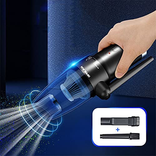 ruiyaomaoyifff Auto stofzuiger draadloze handheld kleine stofzuiger auto stofzuiger huishoudelijke mini (Size : Black) - Image 3