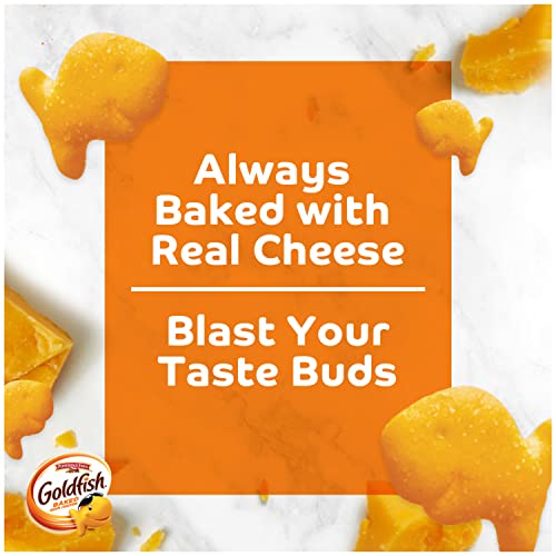 Goldfish Flavor Blasted Xtra Cheesy Pizza Crackers, 6.6 oz. Bag image 4