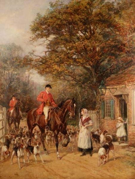 Toile le péage par Heywood Hardy affiche d'art pour créer une ambiance chaleureuse de salon