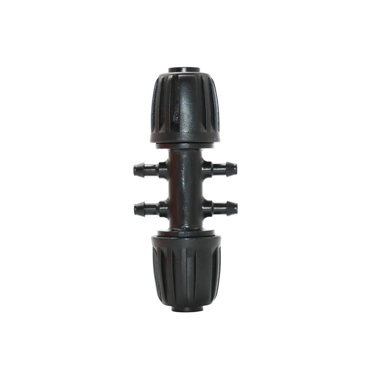 20 pz 16mm PE Tubi Acqua Connettori 1/2 A 3/8 '' 1/4 '' 1/8 '' 6.0mm Tubo Ridotto Adattatore di Accoppiamento Raccordi for Irrigazione del Giardino(Tee)