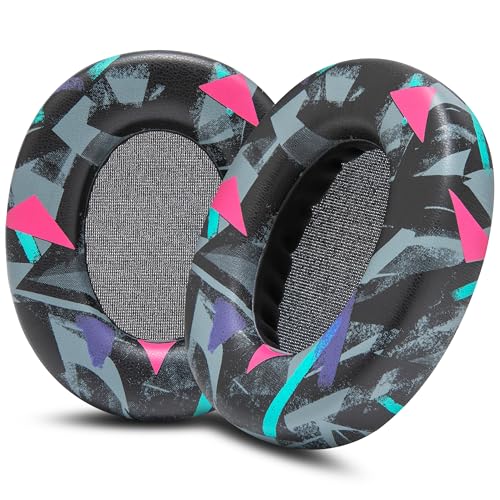 WC PadZ Crusher ANC 2 - Wicked Cushions Skullcandy Crusher ANC 2 �I�[�o�[�C���[�w�b�h�t�H���p�v���~�A�������p�C���[�p�b�h | �������ꂽ���K���ƎՉ��� | 90�N��u���b�N