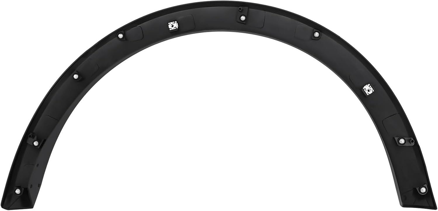 Rear Wheel Arch Fender Trim for 2015-2022 Ford Transit 150 250 350, Right Pair Replacement CK4Z-61280K96-AC & CK4Z-61280K97-AC, Black PP Direct Fit (Right)