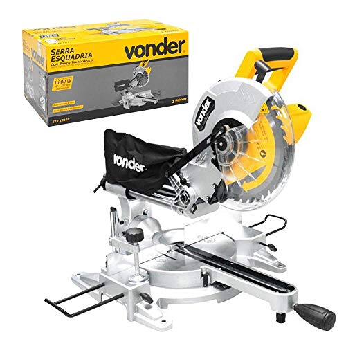 Vonder, Serra De Esquadria 10', Com Braço Telescópico, 1.800 W, Sev 1810T, 127 V~.