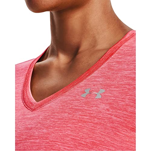 Image of Under Armour Womens Tech V-Neck Twist Short-Sleeve T-Shirt