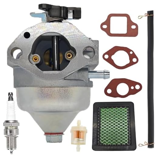 HRX217 Carburetor Fit for Honda HRX217 Carburetor, Compatible with HRX217 K1, K2, K3, K4, K5 HRX2174HZA HRX217K4VLA HRX217HYA Lawn Mower