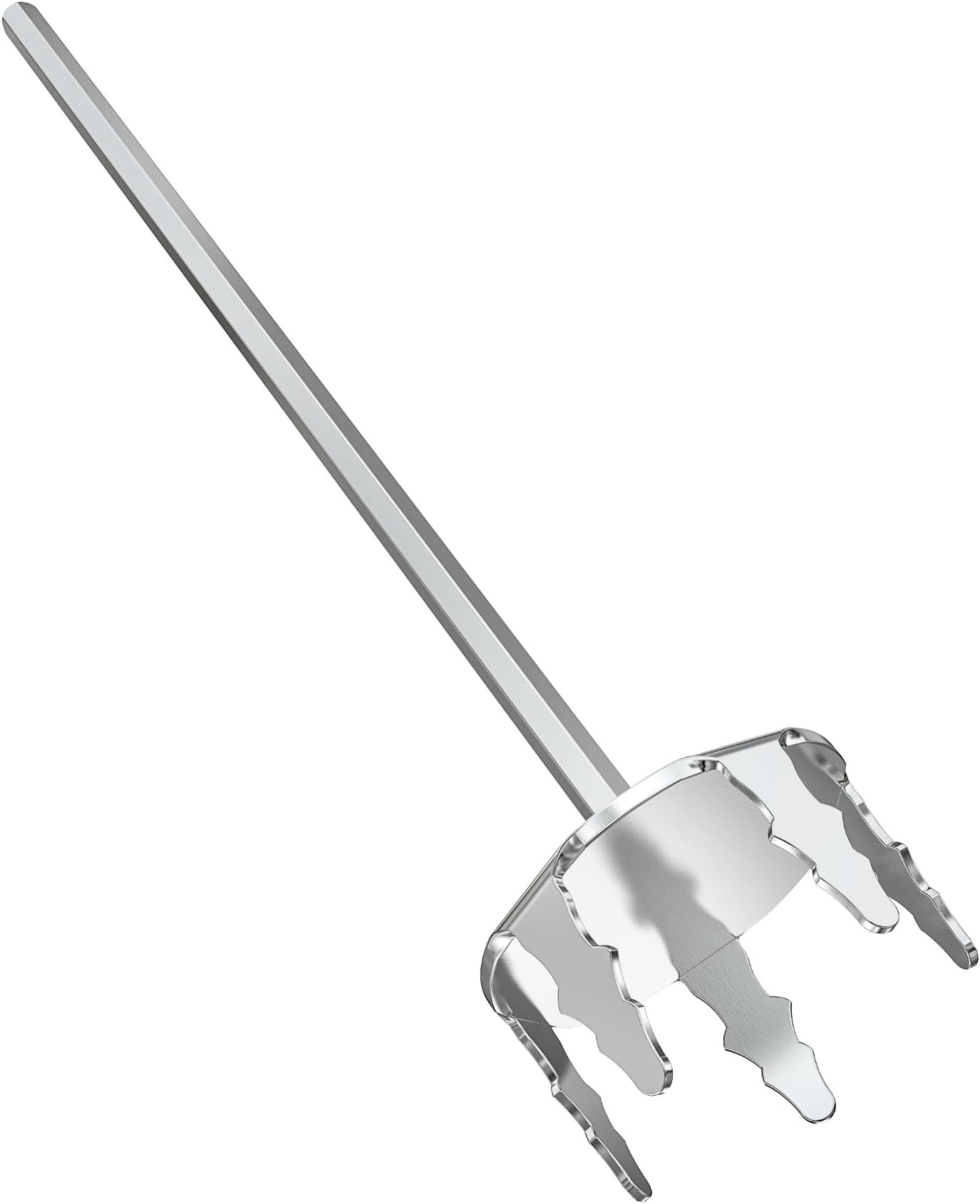 QQMaster Pork Puller,4 Inch Stainless Steel Meat Shredder