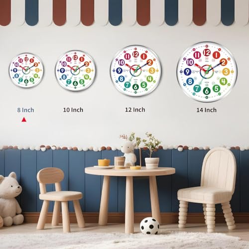 Save 50% Off Roymnie Kids Learning Wall Clock - Only $9.99 - Image 4