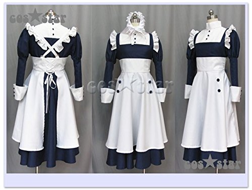 Amazon.co.jp: コススター 黒執事 メイリン メイド戦闘服風 コスプレ