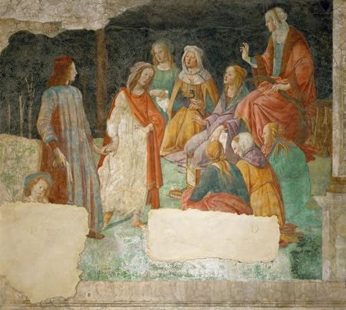 Lienzo Cuadro Sandro Botticelli Decoración Pared Salón Grande