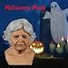 Kapihi Halloween Mask Realistic Old Man Mask Creepy Human Latex Mask,Scary Wrinkle Halloween Cosplay Costume Mask Party Props (A)