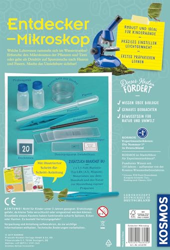 Microscope d'exploration pour enfants curieux avec kit d'accessoires complet - 6