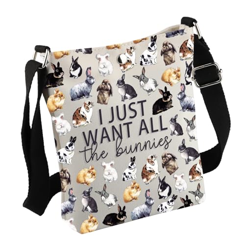 Cadeau maman lapin : sac à bandoulière original pour éleveuse