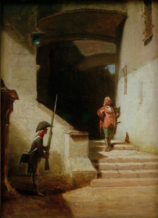 Tableau sur toile haut de gamme de 58 x 90 cm The Trout Angler