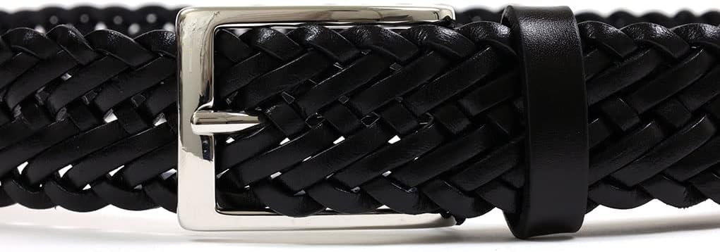 ANDERSON’S アンダーソンズ　レザーメッシュベルト　30mm　ブラック Amazon | [Anderson's] アンダーソンズ レザーメッシュベルト