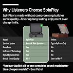 Andover Audio SpinPlay Premium All-in-One Record Player for Vinyl Playback - Image 6