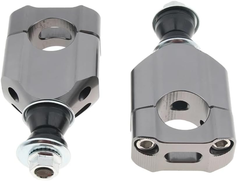Motorcycle Bar Riser Clamp 28mm 1 1/8' Motorcycle Front HandleBar Mount Clamps Riser Adaptor Dirt Bike Clamp Aluminum